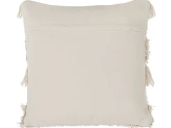 Beliani Koristetyyny Beige Kirjailtu 45 X 45 Cm 2 Kpl Villur Fashion