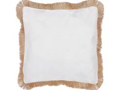 Beliani Koristetyyny Beige/Musta 45 X 45 Cm 2 Kpl Agrimony Discount