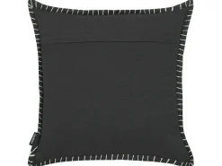 Beliani Koristetyyny Harmaa Kohokuvioitu 45 X 45 Cm 2 Kpl Melur Outlet