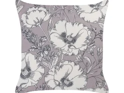 Beliani Koristetyyny Harmaa/Luonnonvalkoinen 45 X 45 Cm 2 Kpl Sophora Shop