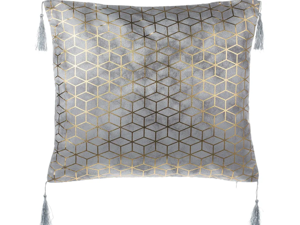 Beliani Koristetyyny Hopea 45 X 45 Cm 2 Kpl Camellia Shop
