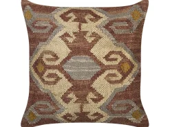 Beliani Koristetyyny Juutti Monivarinen 45 X 45 Cm 2 Kpl Urpad Sale