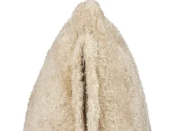 Beliani Koristetyyny Kangas Beige 45 X 45 Cm Pilea Store