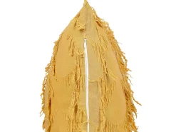 Beliani Koristetyyny Kangas Keltainen 45 X 45 Cm 2 Kpl Agastache Cheap