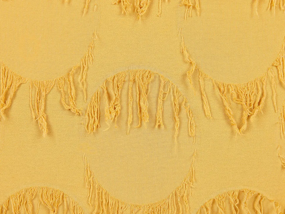 Beliani Koristetyyny Kangas Keltainen 45 X 45 Cm 2 Kpl Agastache Cheap