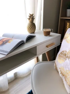 Beliani Koristetyyny Kangas Vaaleanpunainen 45 X 45 Cm 2 Kpl Astilbe Store