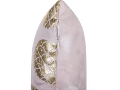 Beliani Koristetyyny Kangas Vaaleanpunainen 45 X 45 Cm 2 Kpl Astilbe Store