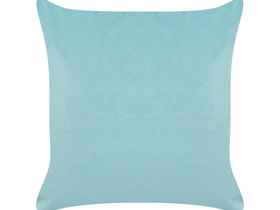 Beliani Koristetyyny Kangas Vaaleansininen 45 X 45 Cm 2 Kpl Coneflower Discount