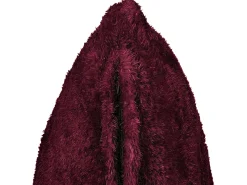 Beliani Koristetyyny Kangas Viininpunainen 45 X 45 Cm 2 Kpl Pilea Cheap