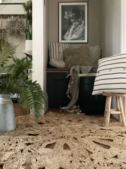 Beliani Koristetyyny 2Kpl 45 X 45 Cm Beige/Musta Cynara Online