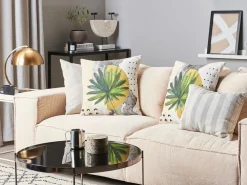 Beliani Koristetyyny 2Kpl 45 X 45 Cm Monivarinen Holcus Fashion