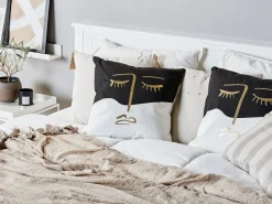 Beliani Koristetyyny 2Kpl 45 X 45 Cm Monivarinen Abelia Best