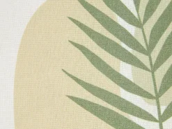 Beliani Koristetyyny 2Kpl 45 X 45 Cm Vihrea/Beige Microsorum Cheap