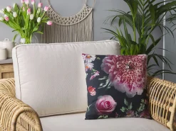 Beliani Koristetyyny 2Kpl Setti 45 X 45 Cm Monivarinen Hedera Best