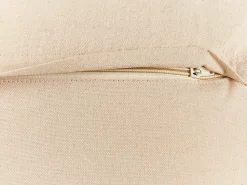 Beliani Koristetyyny Lehmannahka Harmaa 45 X 45 Cm 2 Kpl Marady Shop