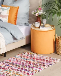 Beliani Koristetyyny Monivarinen 45 X 45 Cm 2 Kpl Fothergilla Discount