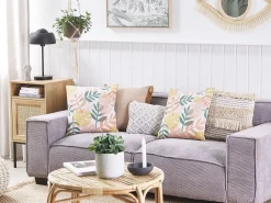 Beliani Koristetyyny Monivarinen 45 X 45 Cm 2 Kpl Ilex Shop