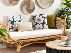 Beliani Koristetyyny Monivarinen 45 X 45 Cm 2 Kpl Sesbania Shop