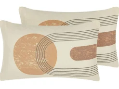 Beliani Koristetyyny Monivarinen 30 X 50 2 Kpl Nasturtium Store