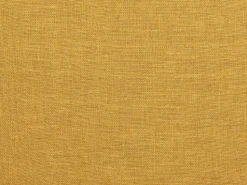 Beliani Koristetyyny Pellava Keltainen 45 X 45 Cm 2 Kpl Sagina Store