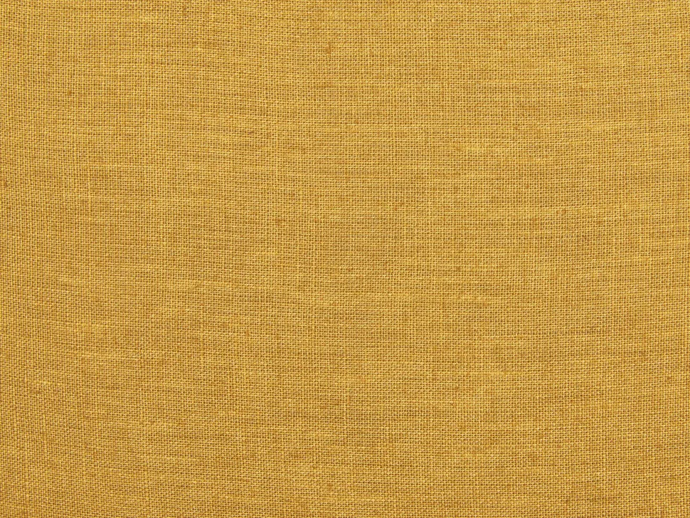 Beliani Koristetyyny Pellava Keltainen 45 X 45 Cm 2 Kpl Sagina Store