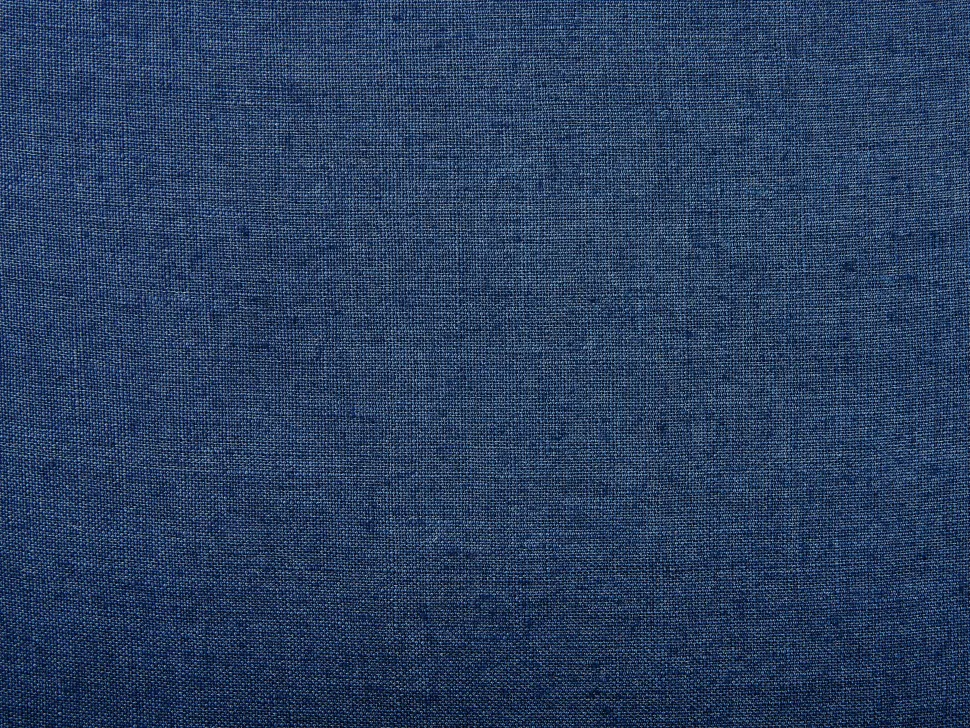 Beliani Koristetyyny Pellava Tummansininen 45 X 45 Cm 2 Kpl Carpinus Outlet