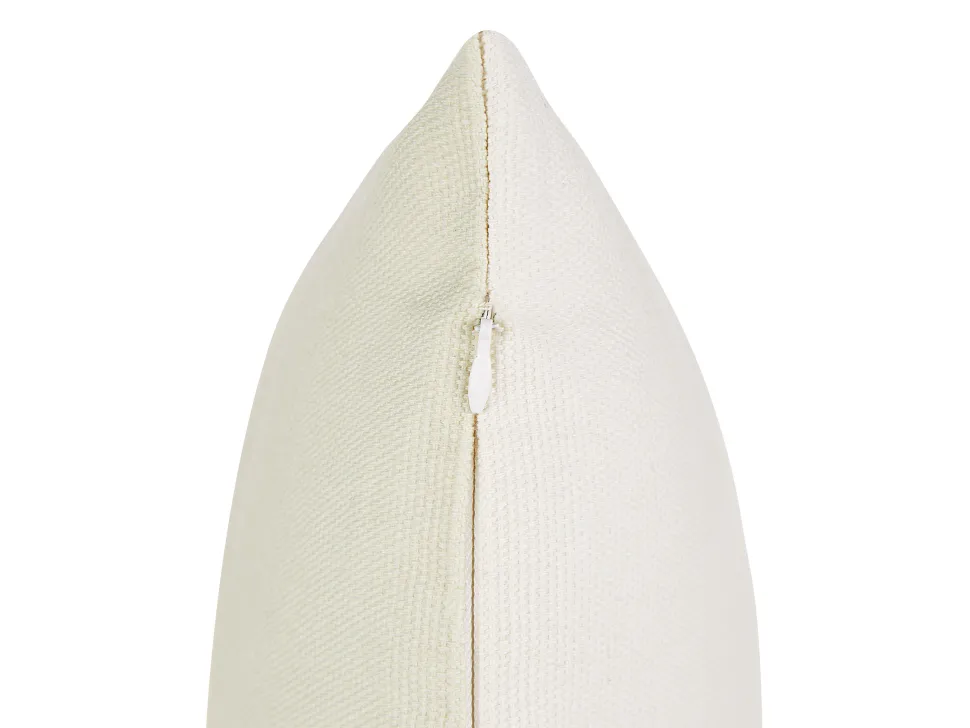 Beliani Koristetyyny Punainen Kirjailtu 45 X 45 Cm 2 Kpl Davallia Online