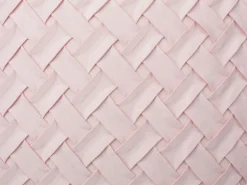 Beliani Koristetyyny Punottu Vaaleanpunainen 45 X 45 Cm Cheap