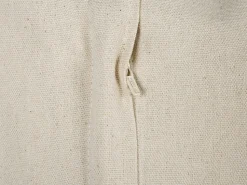 Beliani Koristetyyny Puuvilla Beige/Musta 45 X 45 Cm 2 Kpl Hydrangea Hot