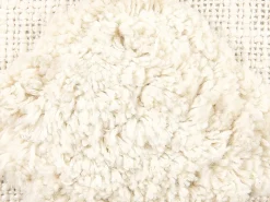 Beliani Koristetyyny Puuvilla Beige 35 X 55 Cm Papaver Fashion