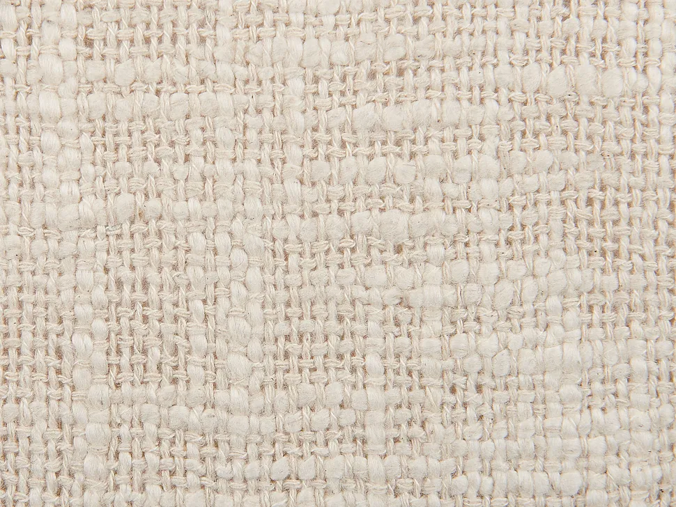 Beliani Koristetyyny Puuvilla Beige/Musta 45 X 45 Cm 2 Kpl Fuchsia Sale