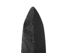 Beliani Koristetyyny Puuvilla Harmaa Kohokuvioitu 45 X 45 Cm 2 Kpl Paika Hot