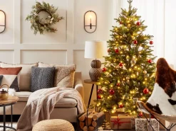 Beliani Koristetyyny Puuvilla Harmaa Kohokuvioitu 45 X 45 Cm Konni Flash Sale