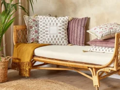 Beliani Koristetyyny Puuvilla Monivarinen 45 X 45 Cm 2 Kpl Setosa Discount