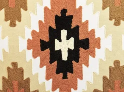 Beliani Koristetyyny Puuvilla Monivarinen Kirjailtu 50 X 50 Cm Serampore Cheap