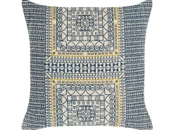 Beliani Koristetyyny Puuvilla Monivarinen Geometrinen Kuvio 50 X 50 Cm 2 Kpl Sidi Hot