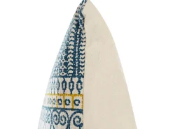 Beliani Koristetyyny Puuvilla Monivarinen Geometrinen Kuvio 50 X 50 Cm 2 Kpl Sidi Hot