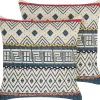 Beliani Koristetyyny Puuvilla Monivarinen Geometrinen Kuvio 50 X 50 Cm 2 Kpl Souk Flash Sale