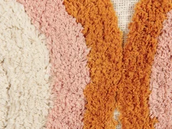 Beliani Koristetyyny Puuvilla Monivarinen 45 X 45 Cm 2 Kpl Lablab Cheap