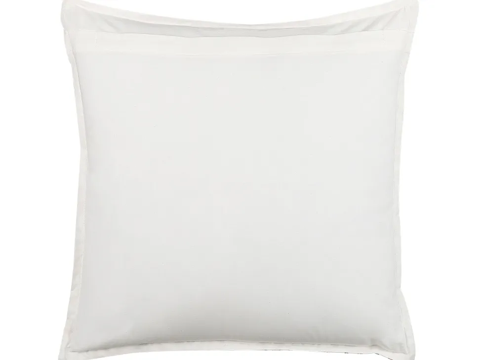 Beliani Koristetyyny Puuvilla Monivarinen 45 X 45 Cm Meadia Hot