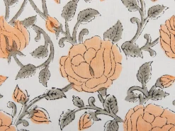 Beliani Koristetyyny Puuvilla Monivarinen 45 X 45 Cm Meadia Hot