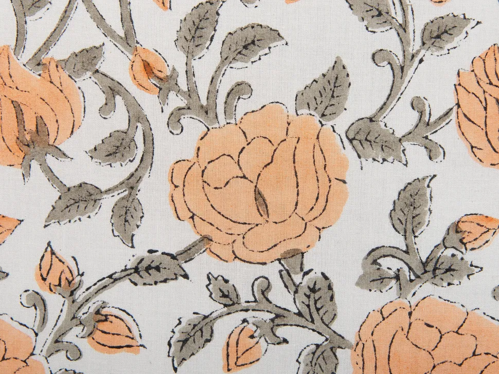 Beliani Koristetyyny Puuvilla Monivarinen 45 X 45 Cm Meadia Hot