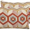 Beliani Koristetyyny Puuvilla Monivarinen Kirjailtu 40 X 60 Cm 2 Kpl Majra Cheap