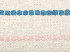 Beliani Koristetyyny Puuvilla Monivarinen 40 X 60 Cm Agave Fashion