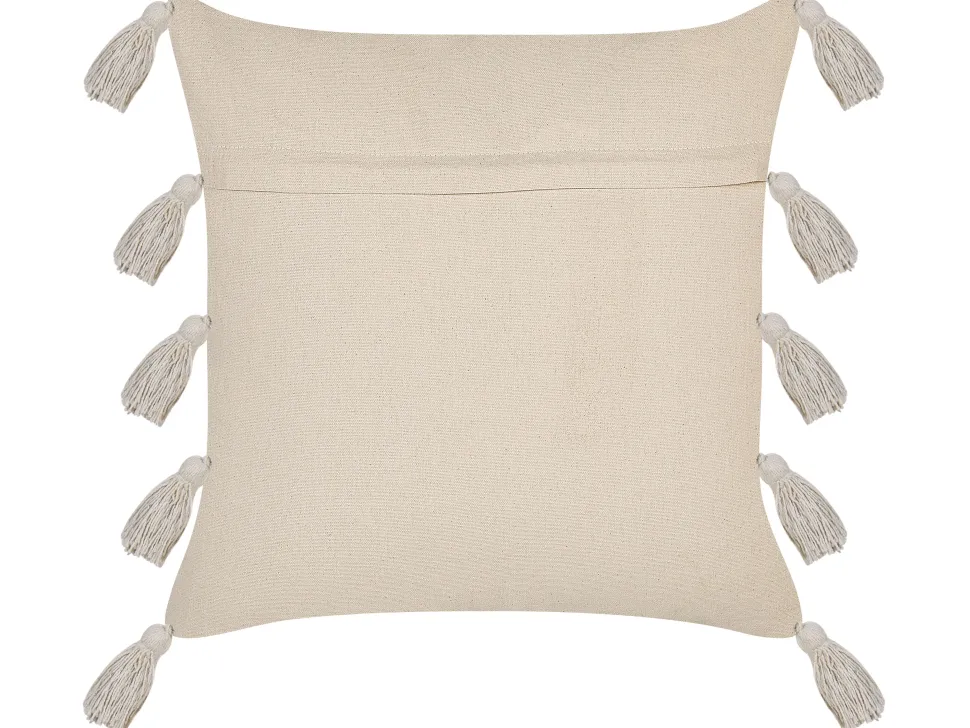 Beliani Koristetyyny Puuvilla Monivarinen 45 X 45 Cm Bouvardia Sale