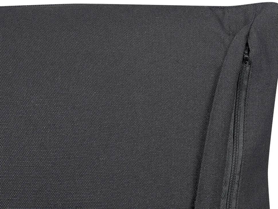 Beliani Koristetyyny Puuvilla Musta/Valkoinen 45 X 45 Cm Benzoin Cheap