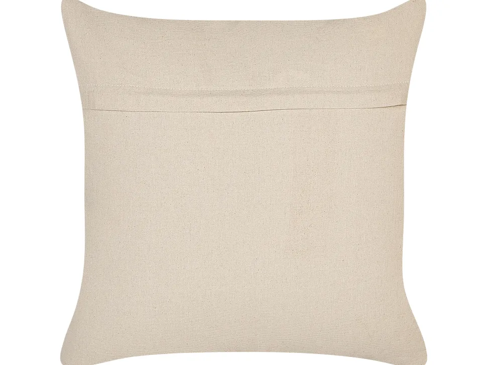 Beliani Koristetyyny Puuvilla Oranssi 45 X 45 Cm Deutzia Sale