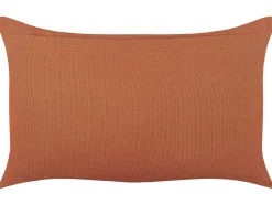 Beliani Koristetyyny Puuvilla Oranssi 35 X 55 Cm 2 Kpl Albium Cheap