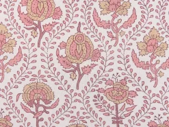 Beliani Koristetyyny Puuvilla Punainen/Valkoinen 45 X 45 Cm Picea Cheap