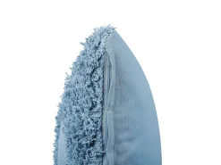 Beliani Koristetyyny Puuvilla Sininen 45 X 45 Cm 2 Kpl Rhoeo Hot